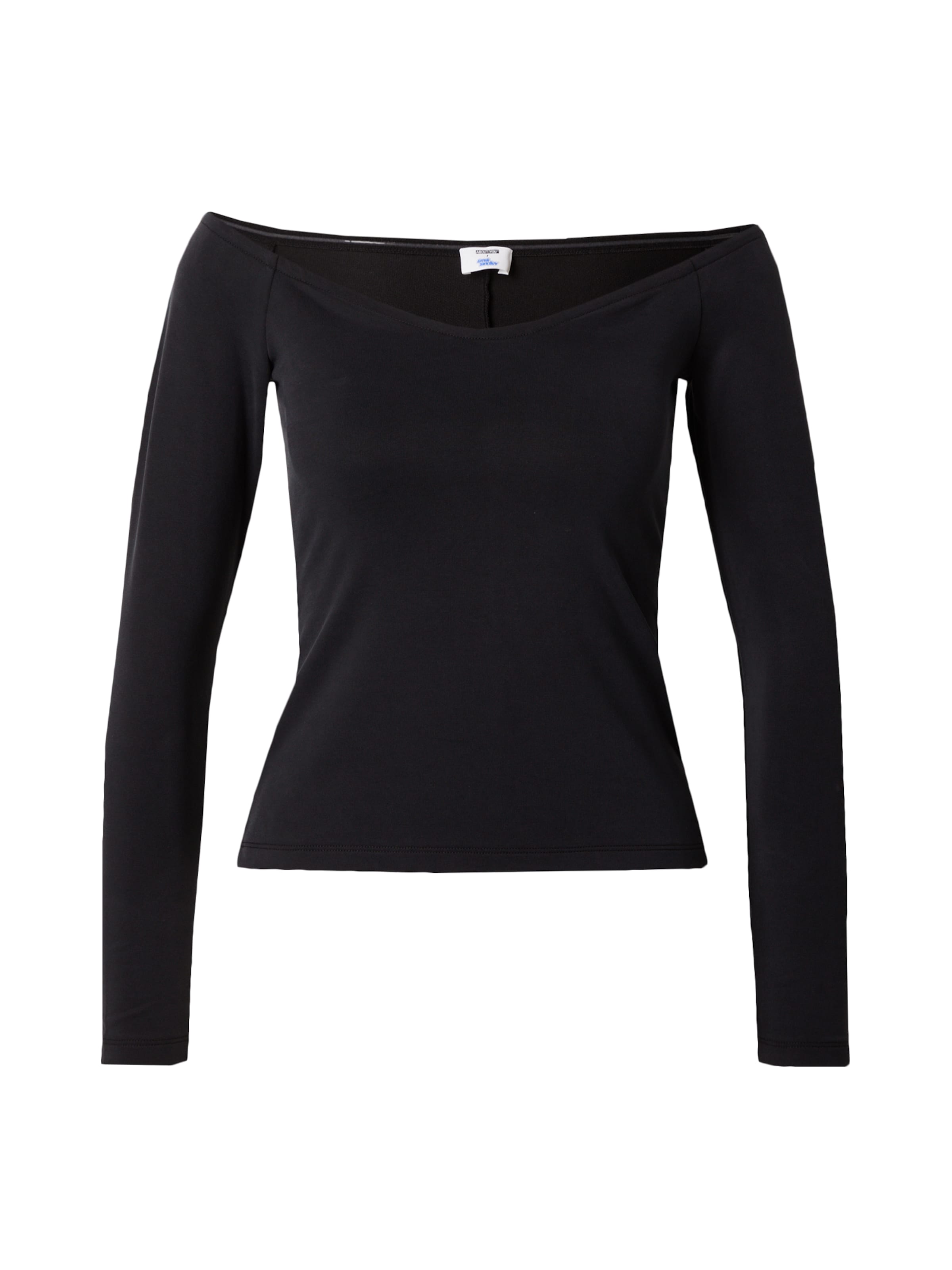 ABOUT YOU x Emili Sindlev T-shirt &#x27;Charlott&#x27; i svart: framsida