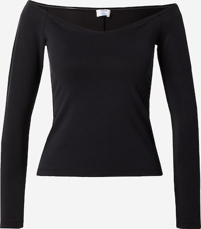 Marškinėliai 'Charlott' iš ABOUT YOU x Emili Sindlev, spalva – juoda, Prekių apžvalga