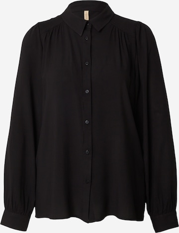 Soyaconcept - Blusa 'RADIA 174' en negro: frente