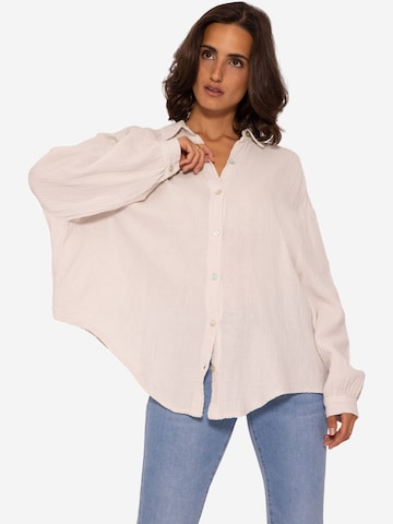 SASSYCLASSY - Blusa en beige