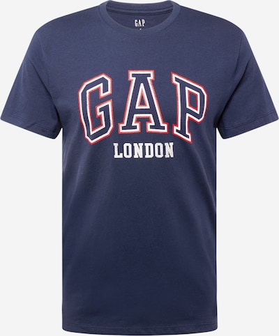 GAP Camisa em navy / vermelho / branco, Vista do produto