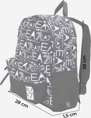 EA7 Emporio Armani Backpack 'TRAIN' in Black