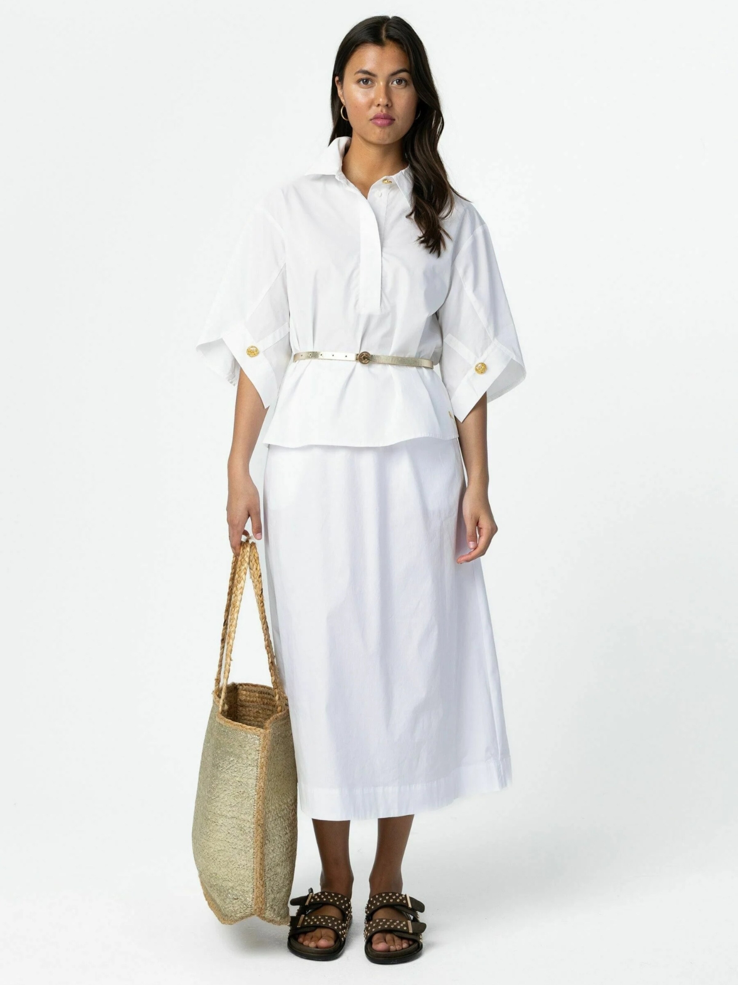 T-shirt ' Shirt ' Coster Copenhagen en blanc