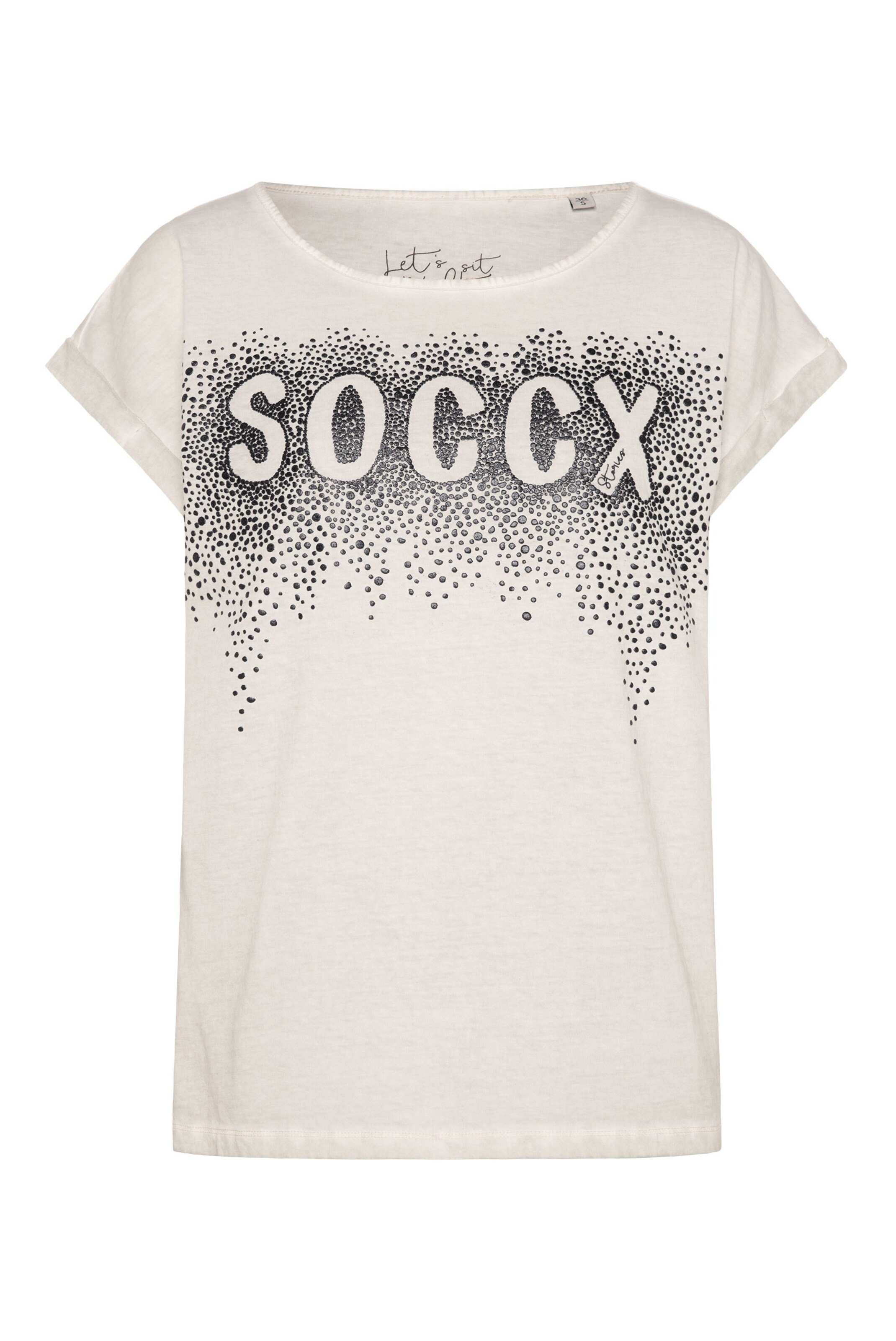 Soccx Shirt in Silver: front
