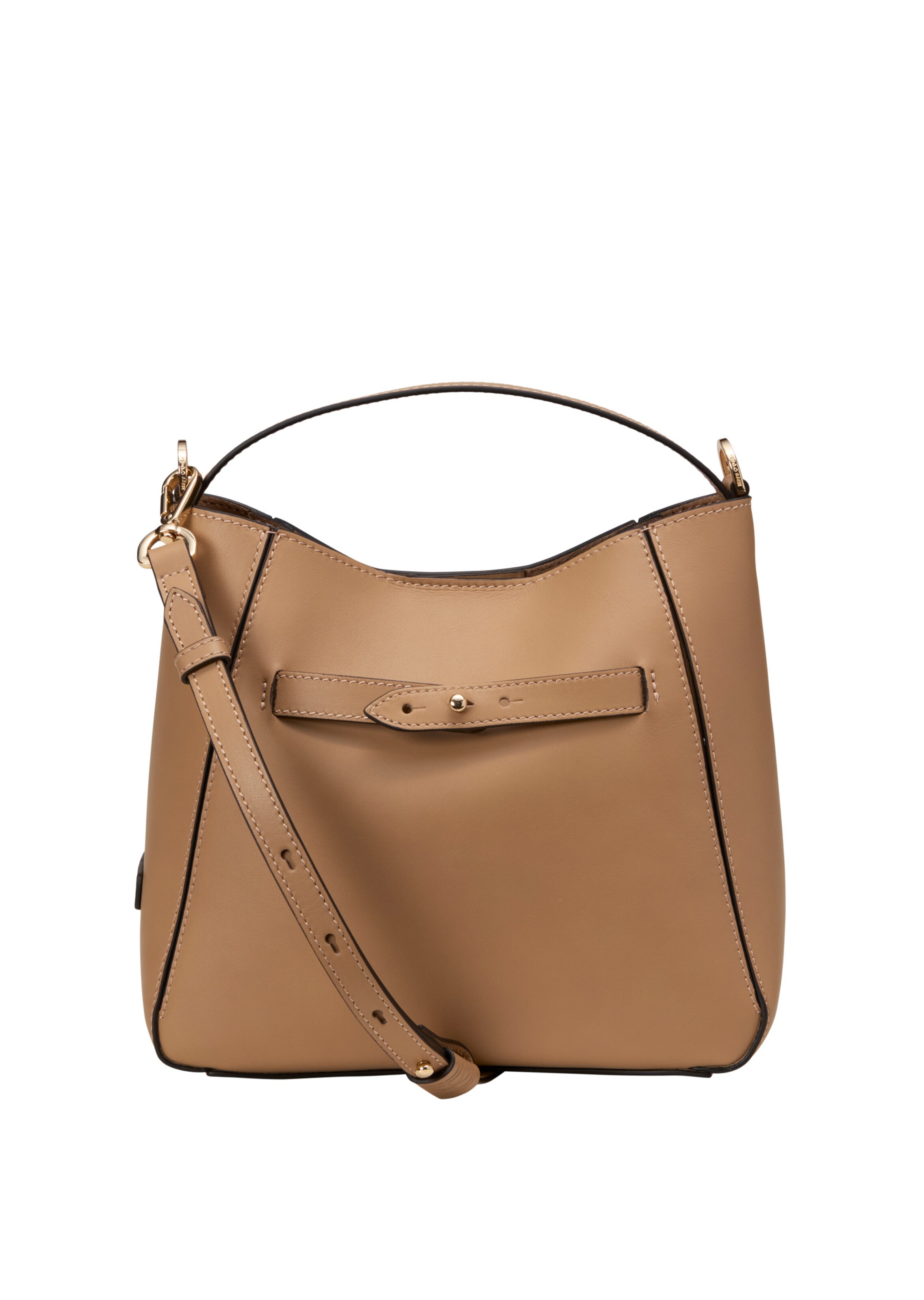 Marc O'Polo Schultertasche in Beige: Vorderseite