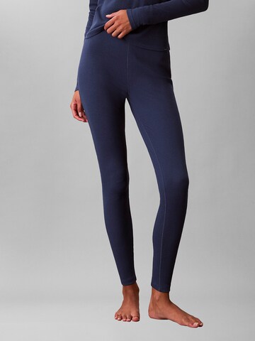 Skinny Leggings Calvin Klein Underwear en bleu : devant
