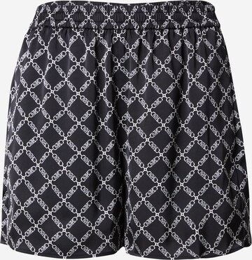 MICHAEL Michael Kors Wide Leg Shorts in Schwarz: predná strana