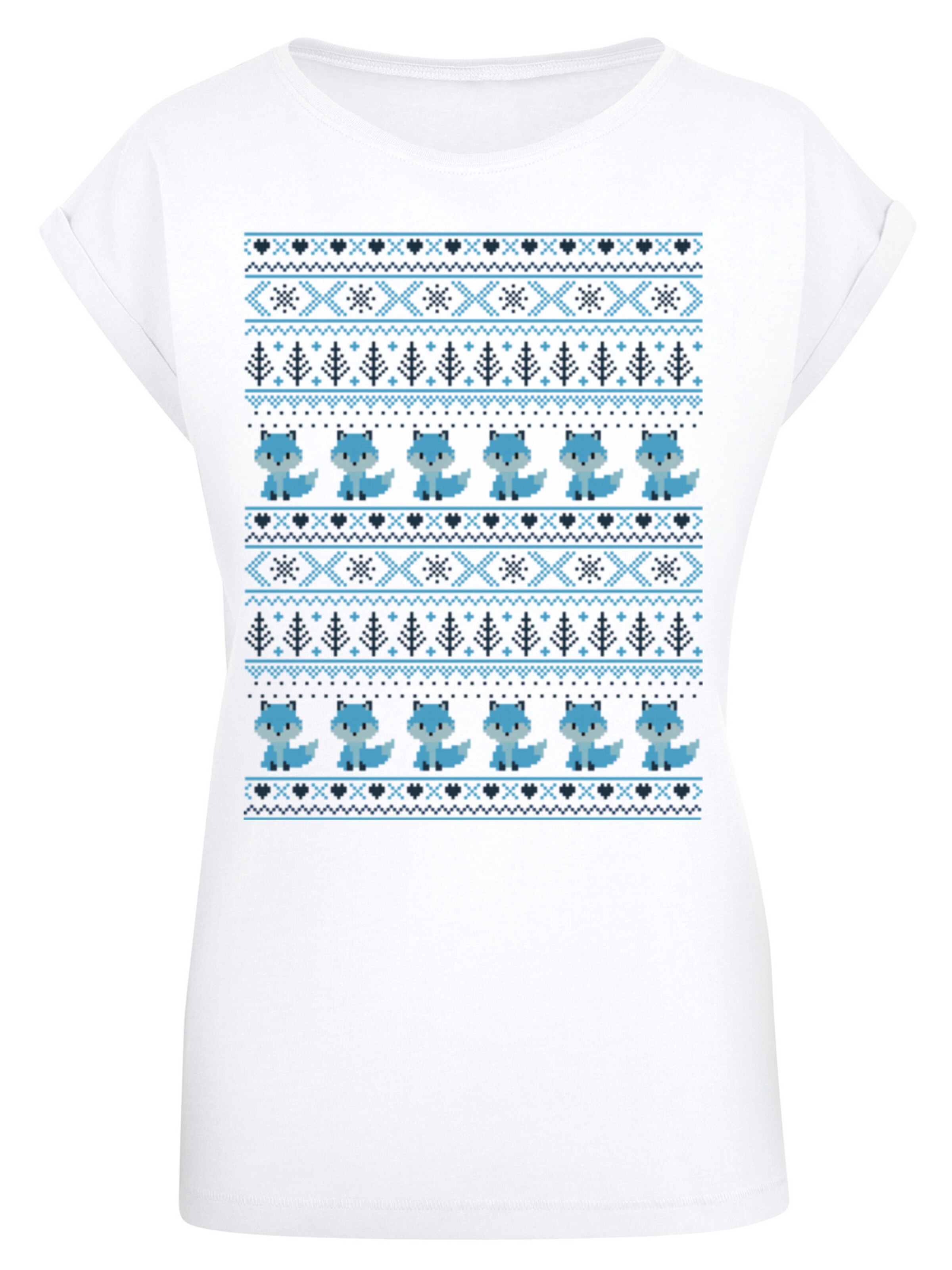 F4NT4STIC Shirt in Weiß: Vorderseite