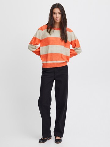 ICHI Pullover 'DUSTY' i orange