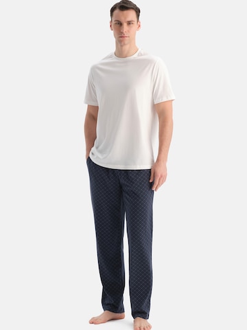 Dagi Piżama długa w kolorze niebieski