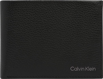 Portofel de la Calvin Klein pe negru: față