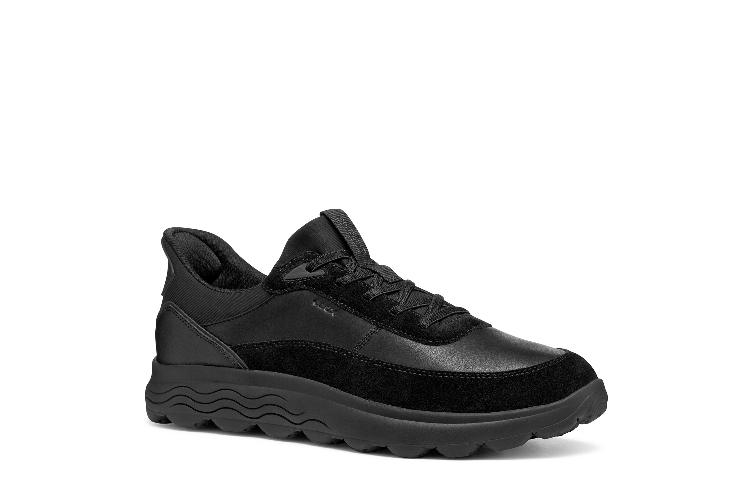 GEOX Sneakers in Black: front