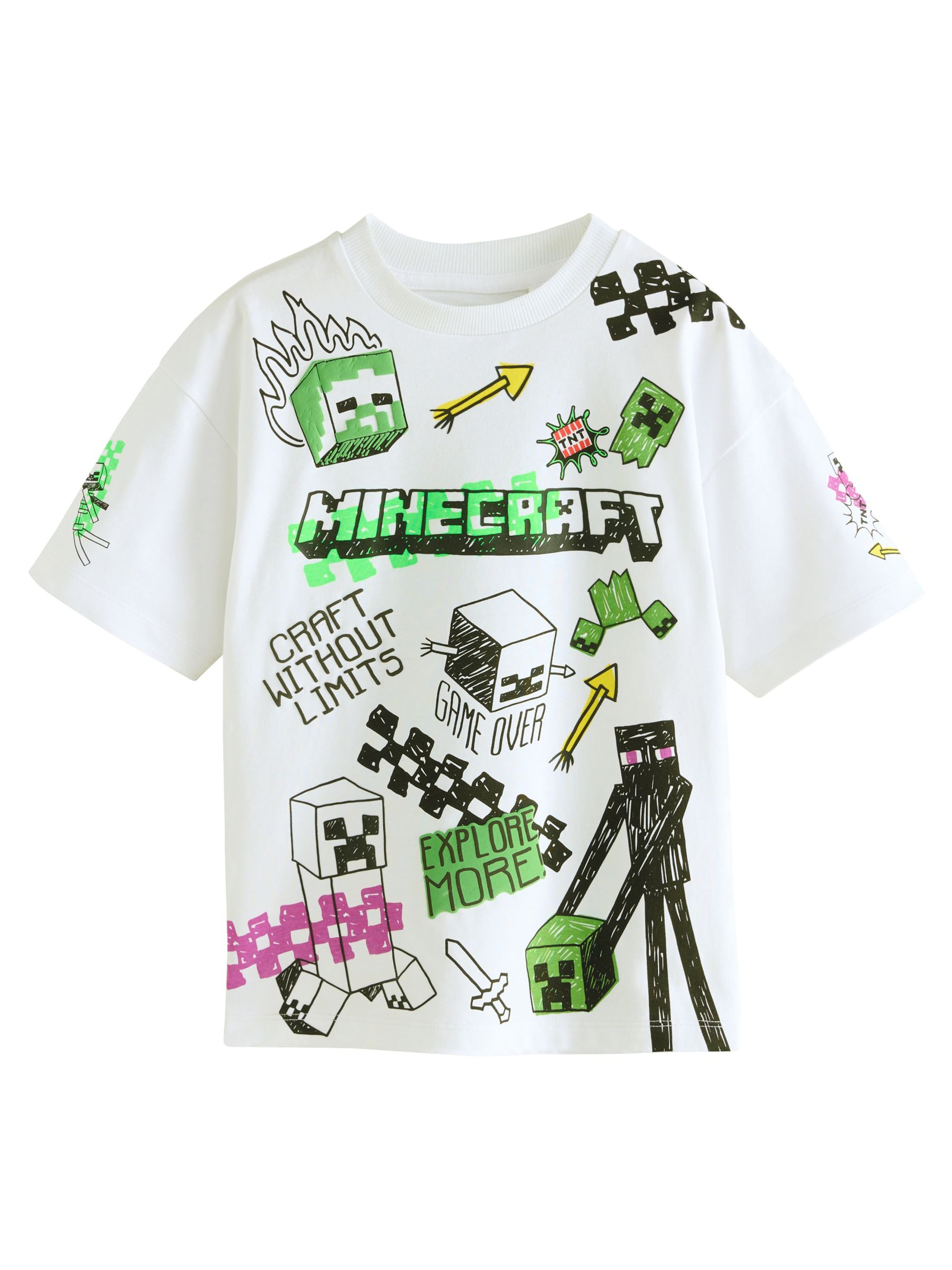 Next Тениска в бяло: отпред