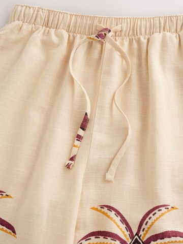 Next Tapered Broek in Beige