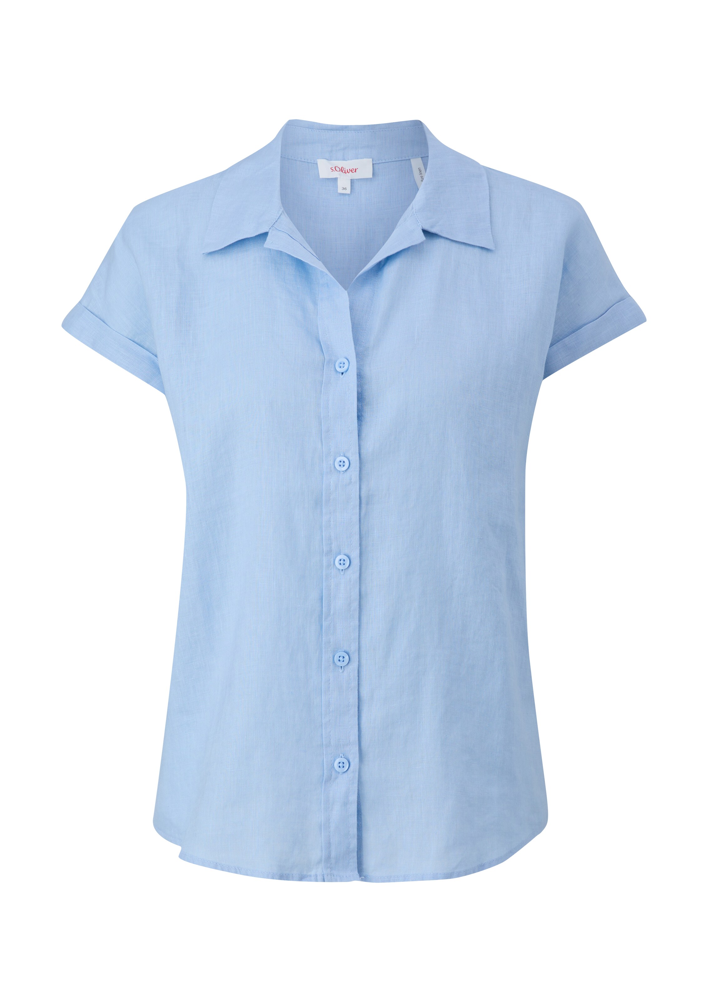 s.Oliver Bluse in Blau: Vorderseite
