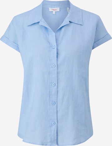 s.Oliver Blouse in Blue: front