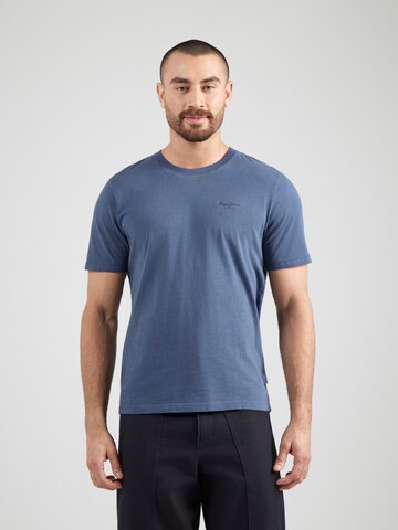 Pepe Jeans Tričko 'Jacko' – modrá: přední strana