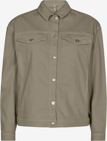 Soyaconcept Between-Season Jacket in Green: front