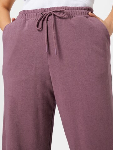 Tom Tailor Women + Loose fit Pants in Purple