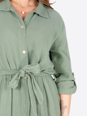 Robe-chemise 'Victoria' Seasons of April en vert