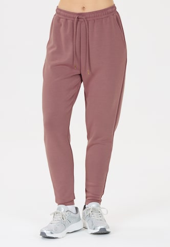 Athlecia Regular Sports trousers 'Jacey' in Red: front