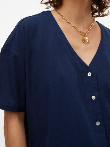 Chemisier 'VMJESMILO' VERO MODA en bleu