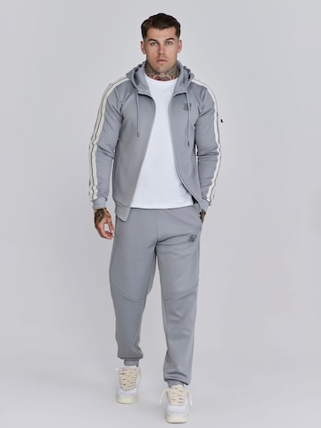 SikSilk Sweatjacke in Grau