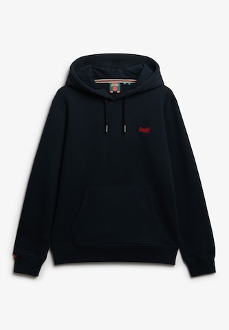 Superdry Sweatshirt 'Essentials' in Blauw