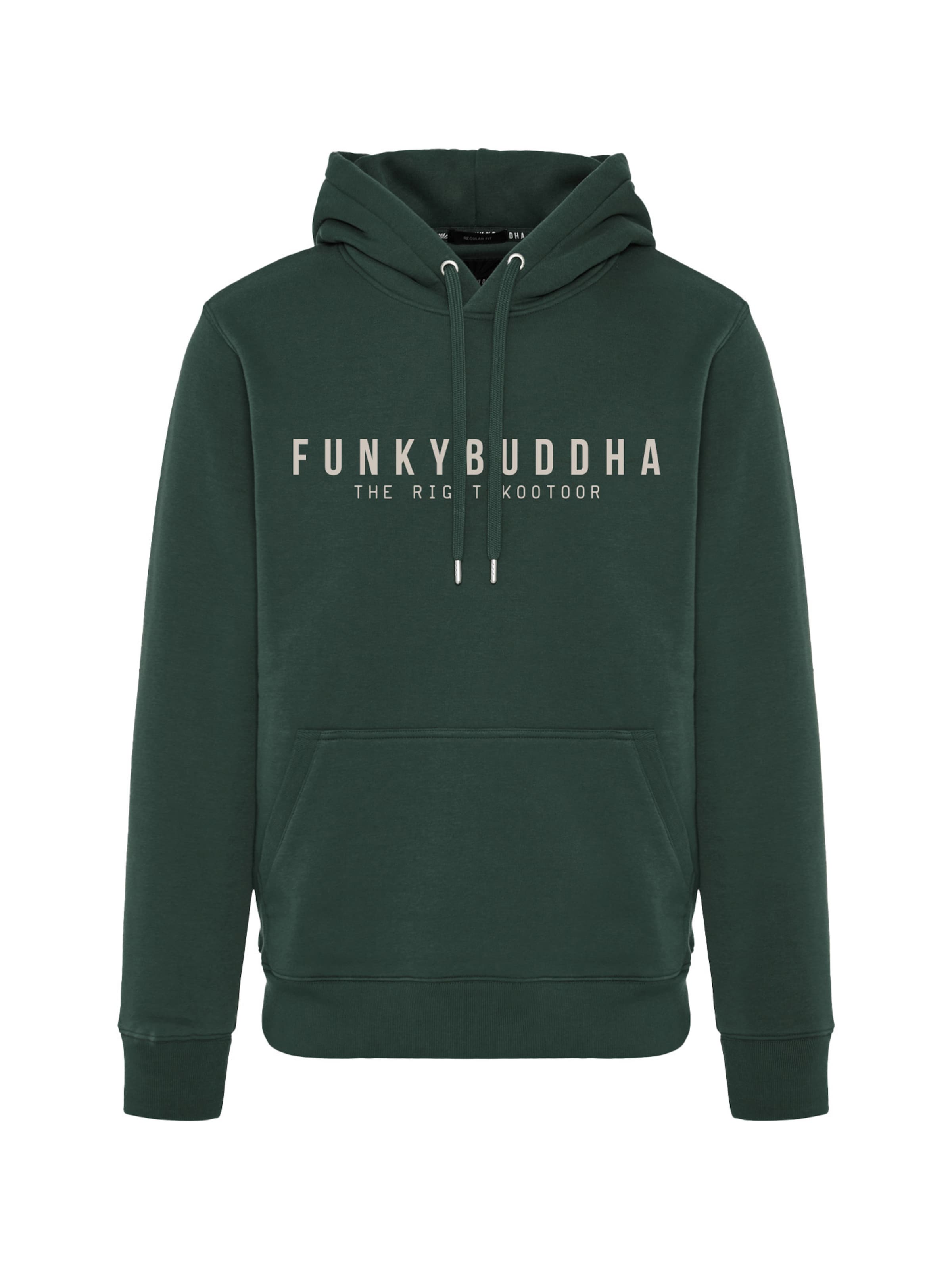 Funky Buddha Sweater in Green: front
