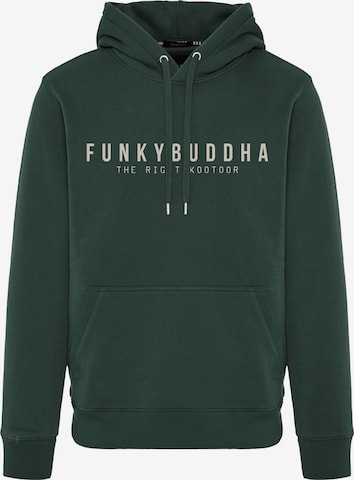 Funky Buddha Neulepaita värissä vihreä: etupuoli