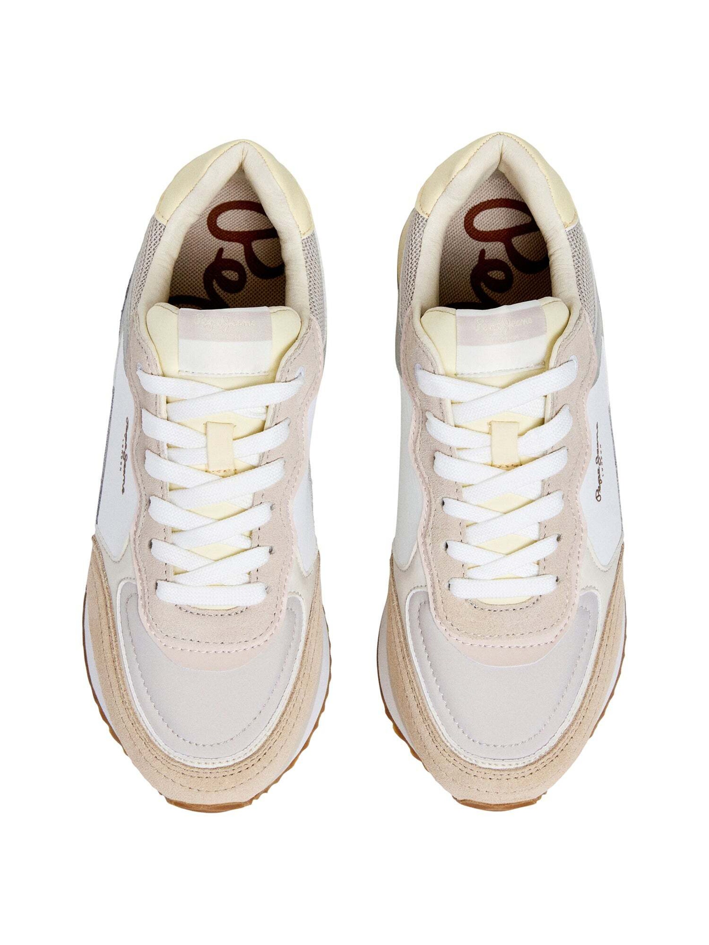 Sneaker bassa 'RUSPER RACER' di Pepe Jeans in beige