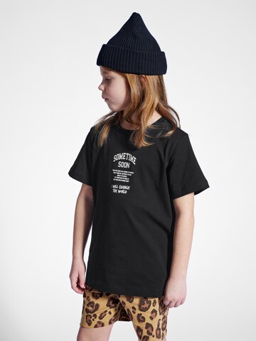 SOMETIME SOON Shirts 'Dimas' i sort: forside