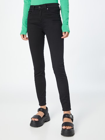 BRAX Skinny Jeans 'Ana' in Zwart: voorkant