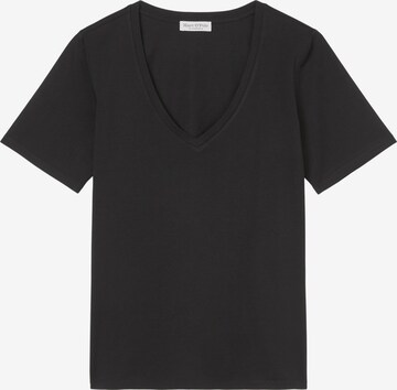 T-shirt Marc O'Polo en noir : devant