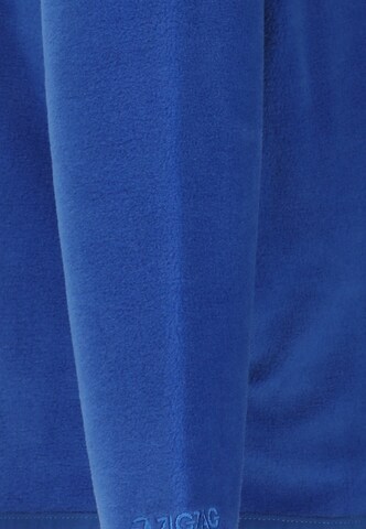 ZigZag Fleece jas 'Lakefield' in Blauw