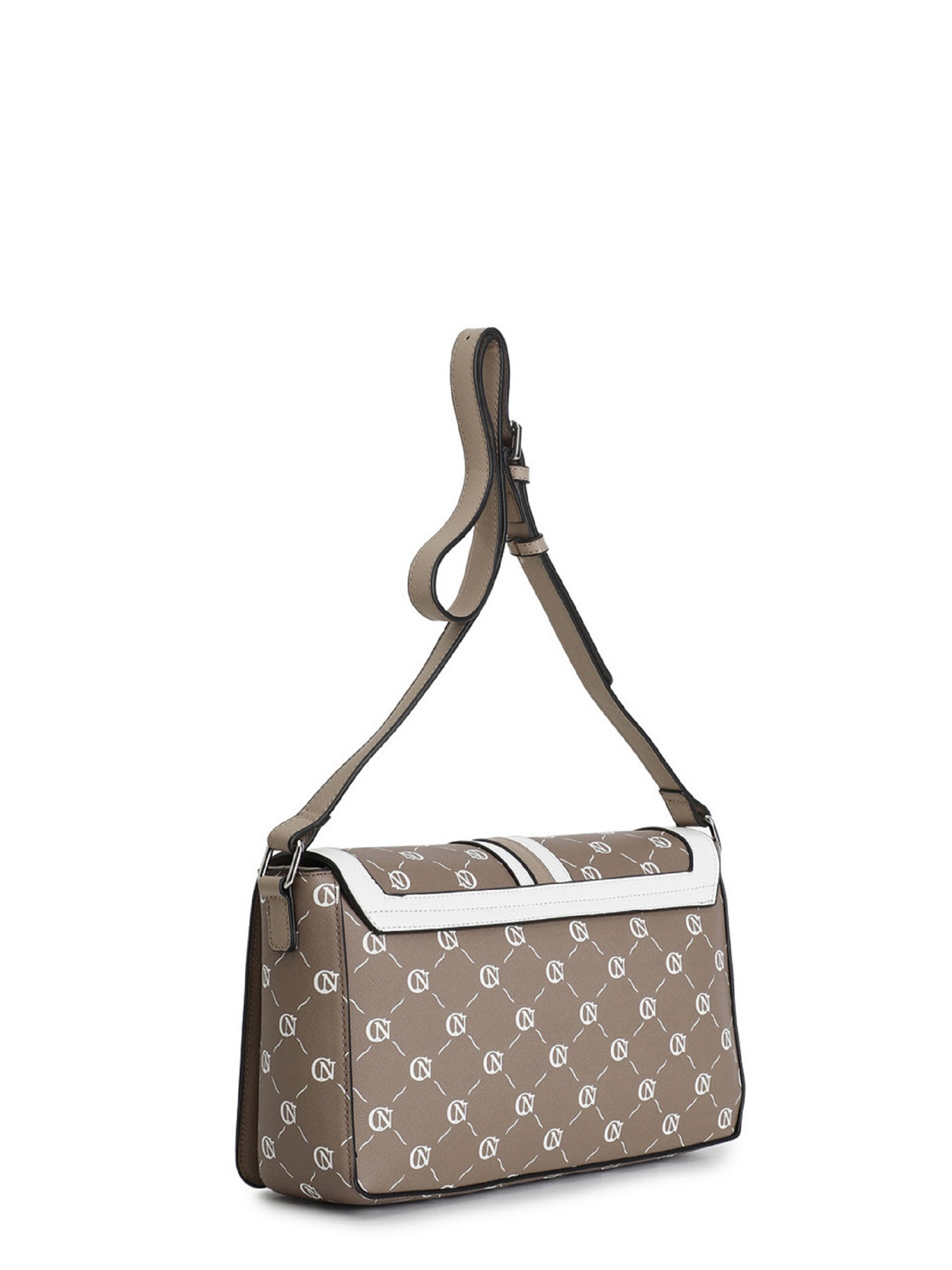 Borsa a tracolla di CAFè NOIR in grigio