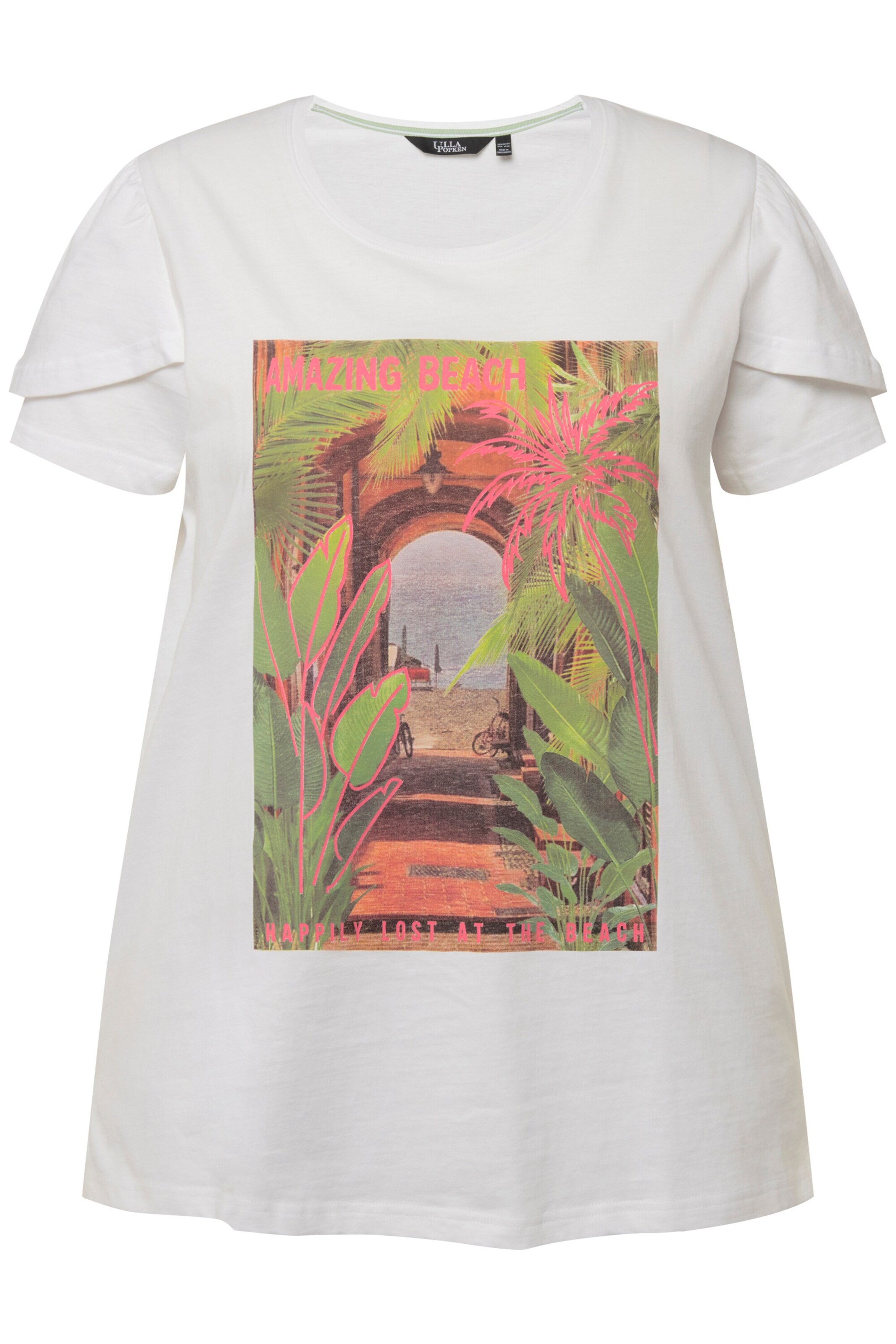 Ulla Popken Shirt in White: front