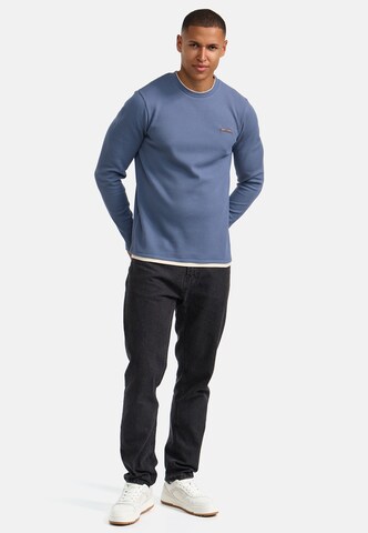 INDICODE JEANS Shirt ' Sigfinn ' in Blue