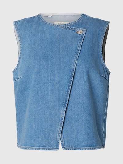 SELECTED Vest i blue denim, Produktvisning