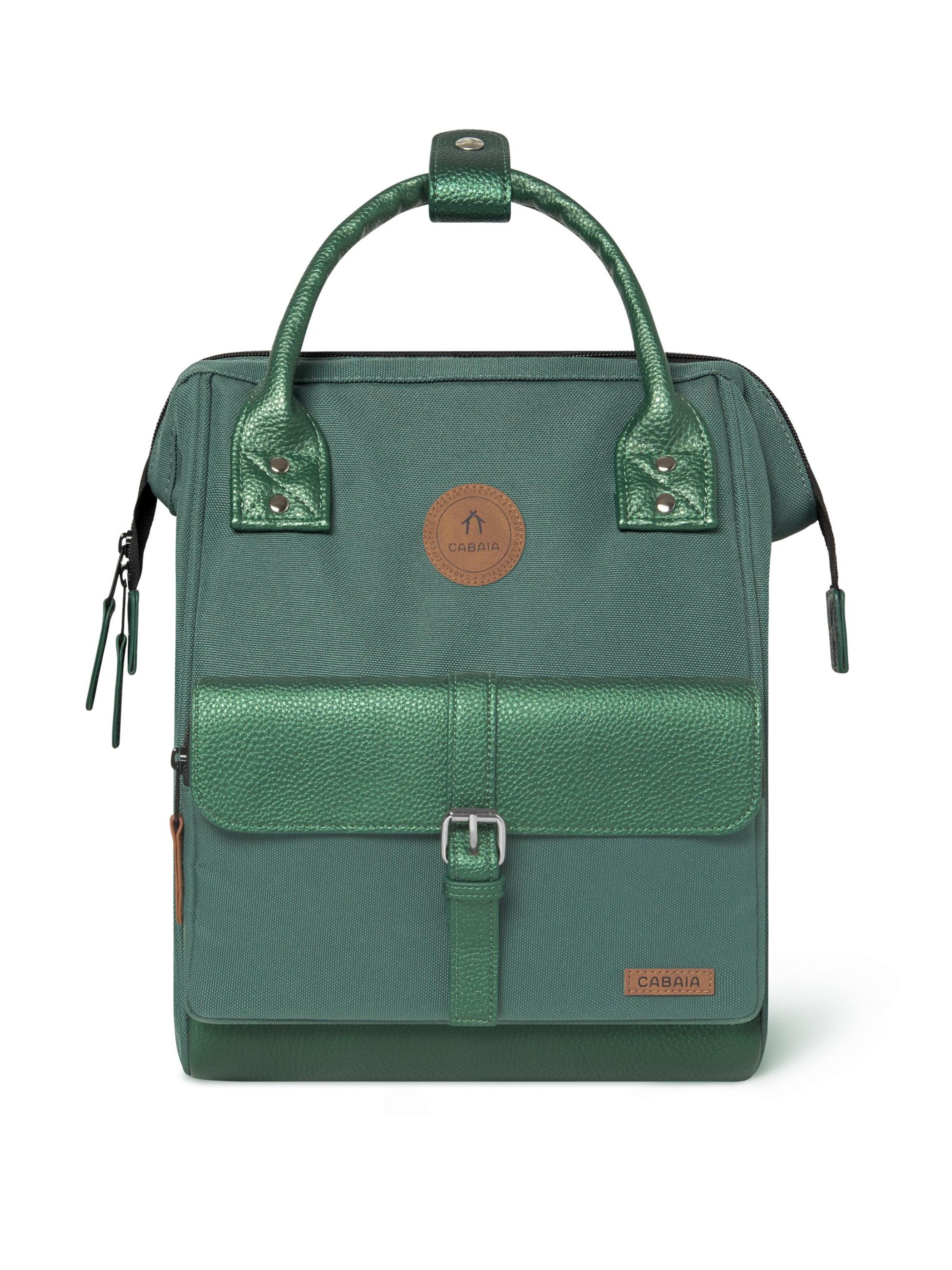 Cabaia Backpack 'Adventurer' in Green: front