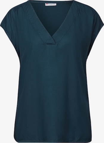 STREET ONE Blouse in Blue: front