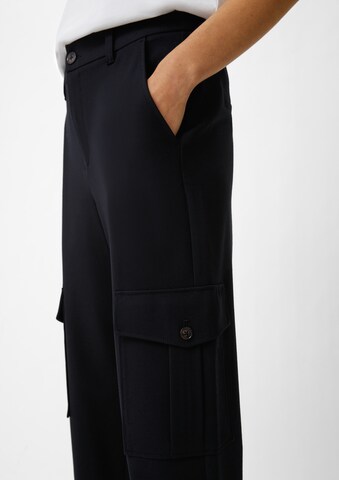 comma casual identity Regular Cargo trousers in Black