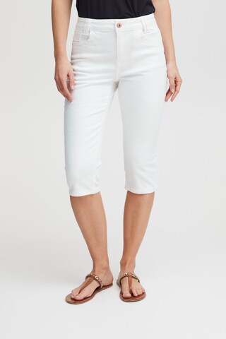 PULZ Jeans Skinny Jeans 'Tenna' in White: front