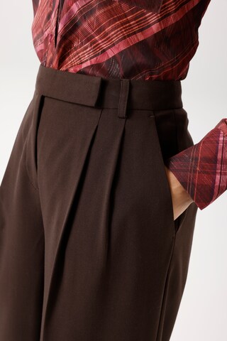 Aniston CASUAL Wide Leg Hose in Braun