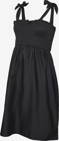 Robe MAMALICIOUS en noir : devant