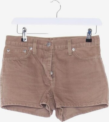 HELMUT LANG Shorts in M in Brown: front