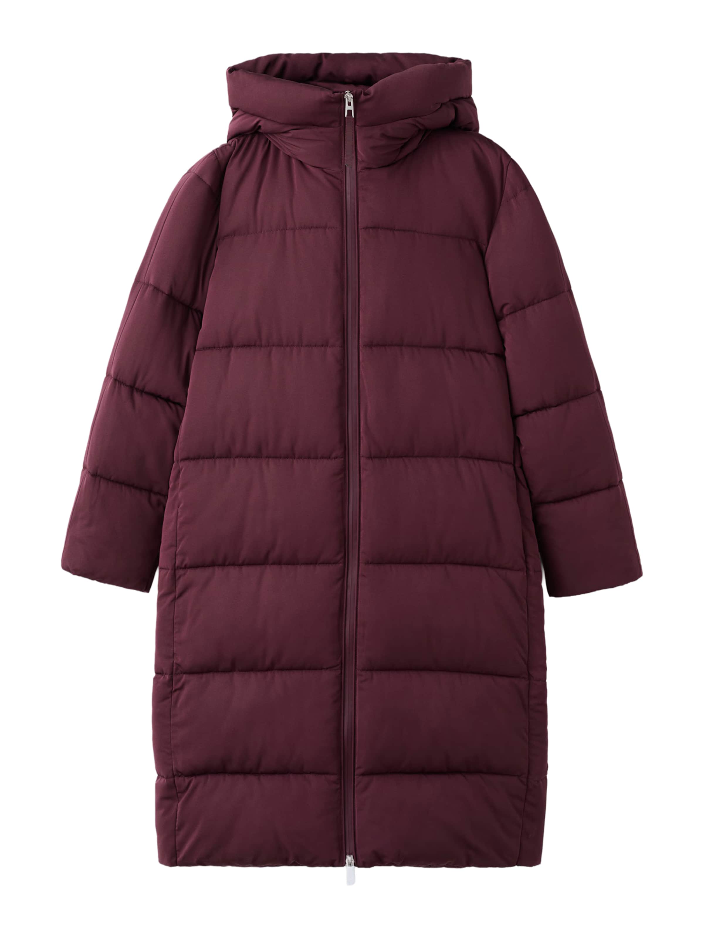 MANGO Wintermantel 'Eskimo' in Rood: voorkant