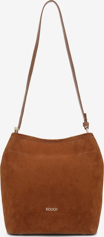 Kazar Сумка через плечо в Коричневый: спереди