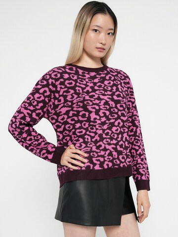 ONLY Pullover 'ONLLEONORA' in Rot
