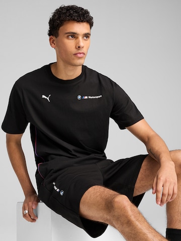 PUMA Shirt 'BMW Essentials+' in Black